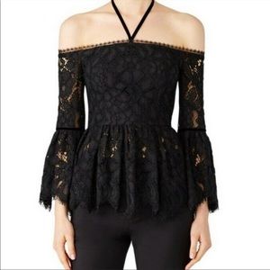Alexis grace lace off the shoulder top